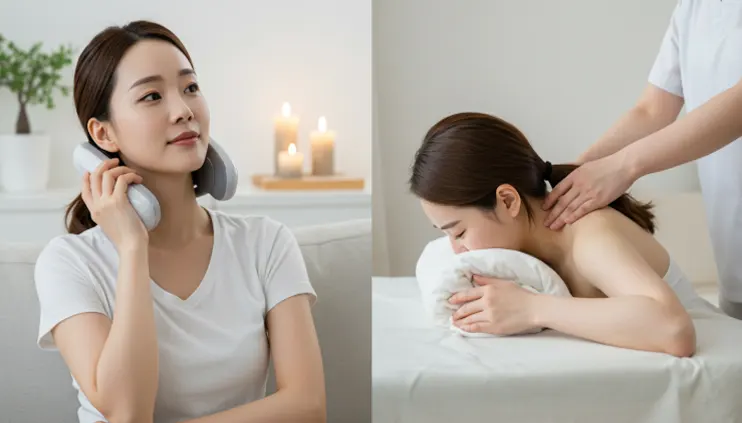 가정용 마사지기 vs 전문가 관리 💆‍♀️ 나에게 맞는 보험 선택? 🤔